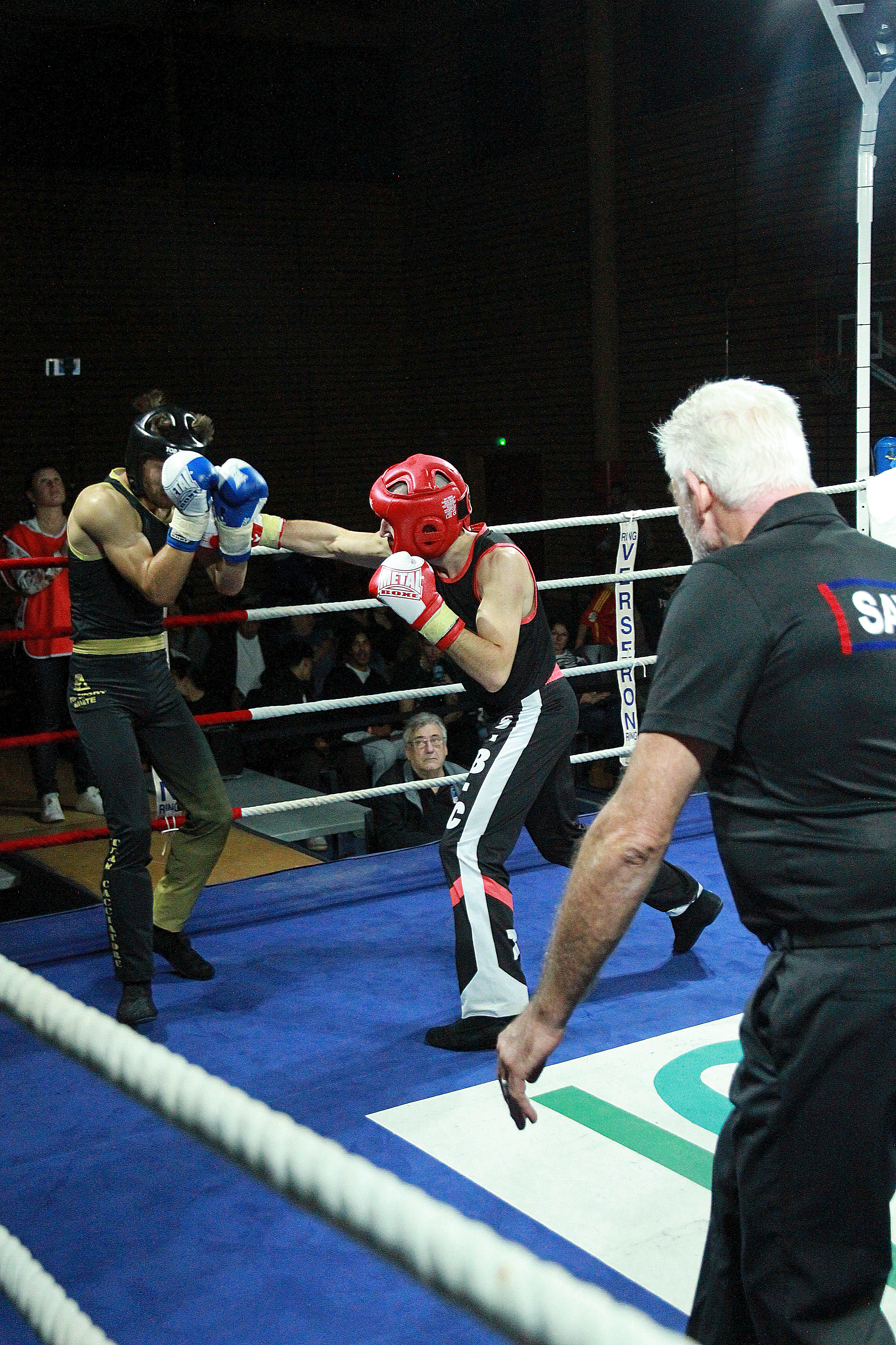 Combat de Savate sur le ring